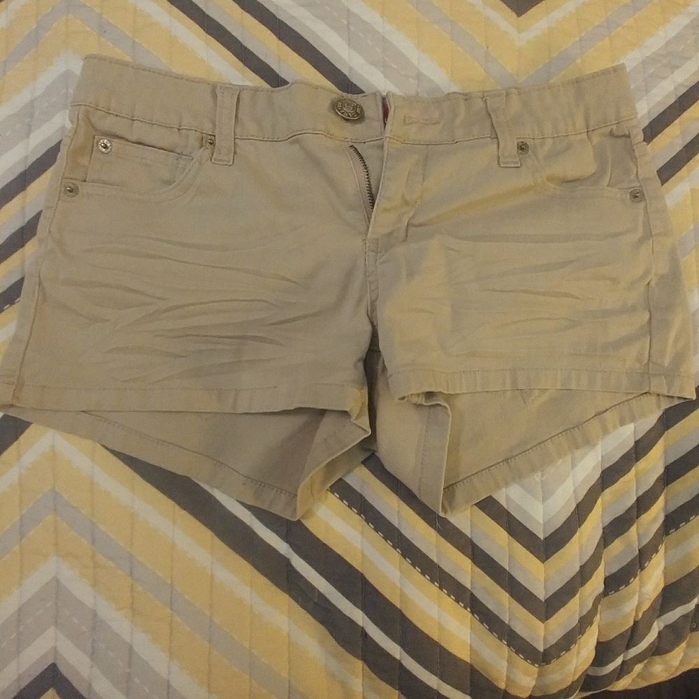 Girls Khaki Shorts